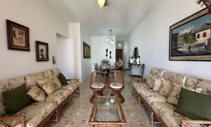 Apartamento com 3 quartos para alugar no Pitangueiras, Guarujá  por R$ 4.800