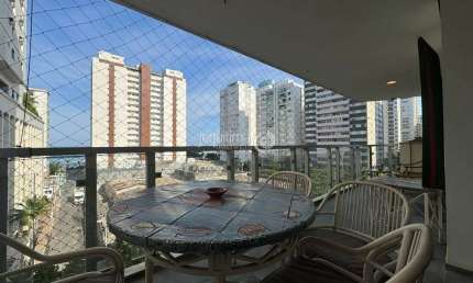 Apartamento com 4 quartos para alugar no Pitangueiras, Guarujá  por R$ 6.000
