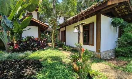 Casa em condomínio fechado com 2 quartos para alugar no Balneário Praia do Pernambuco, Guarujá  por R$ 6.500