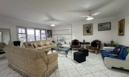 Apartamento com 4 quartos para alugar no Pitangueiras, Guarujá  por R$ 5.500