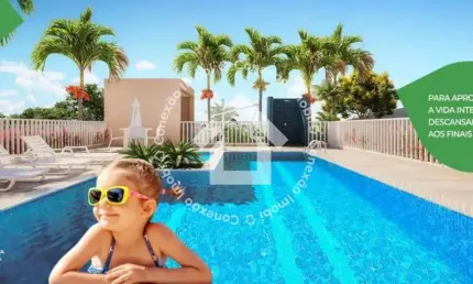 Apartamento no Villa Natureza, Bairro Porto Dantas em Aracaju com 2 quartos