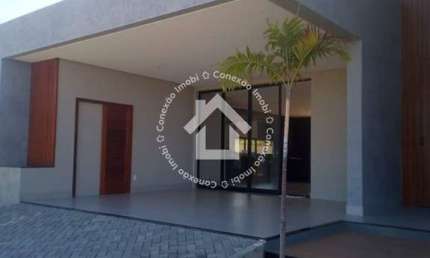 Casa em frente ao lago no Alphaville Sergipe na Barra Dos Coqueiros com 4 suítes