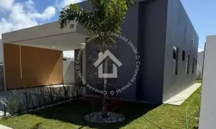 Casa com piscina à venda no condomínio sol e praia | pé na areia com 3 quartos