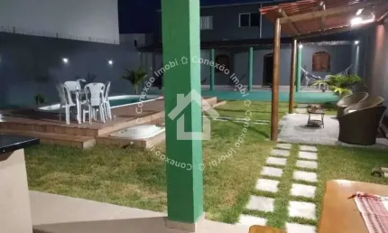 Casa de praia com 4 quartos a venda no jatobá - barra dos coqueiros