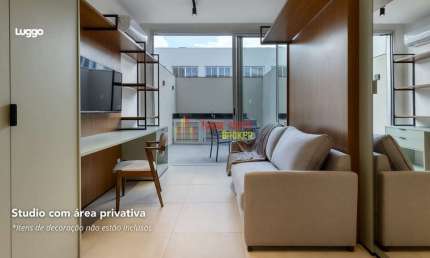 Studio com area Privativa 1 Quarto  para locação, Ouro Preto, Belo Horizonte, MG