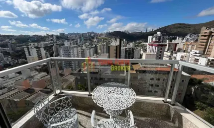 Espaçoso apartamento com  quatro quartos e 2 varandas  para Locação, Buritis, Belo Horizonte, MG