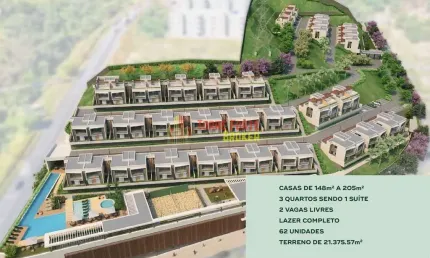 Casa em condominio fechado com 3 dormitórios à venda, 148 m²  - Buritis - Belo Horizonte/MG