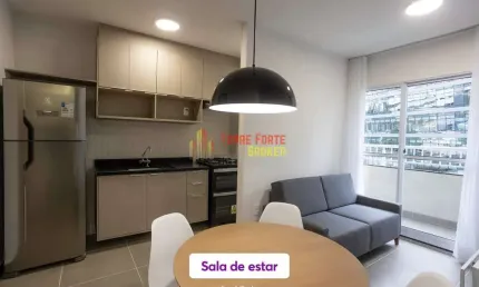 Lindo apto *mobiliado* para locação, jardim botânico, curitiba, pr