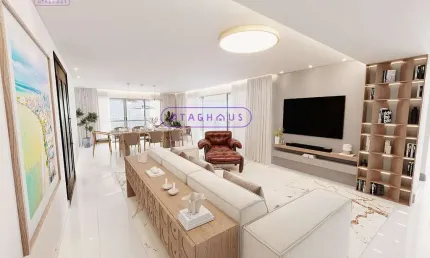 Apartamento com 4 quartos à venda na Bancário Elias Feliciano Madruga, 300, Altiplano Cabo Branco, João Pessoa por R$ 4.400.000
