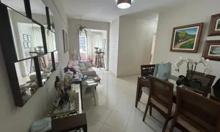Apartamento 2/4, 61 m2, varanda, banheiro social, vaga de garagem