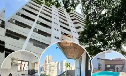 Cobertura 446,91m² 5 suítes à venda- campo belo - são paulo/sp