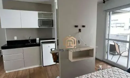 Apartamento com 1 dormitório para alugar, 26 m² por R$ 3.641,73/mês - Perdizes - São Paulo/SP