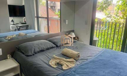 Studio 1Dorm, mobíliado, com ar condicionado, melhor localização da Vila Mariana.