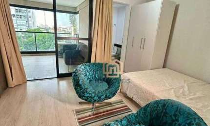 Studio com 1 dormitório para alugar, 33 m² por R$ 4.487,00/mês - Aclimação - São Paulo/SP