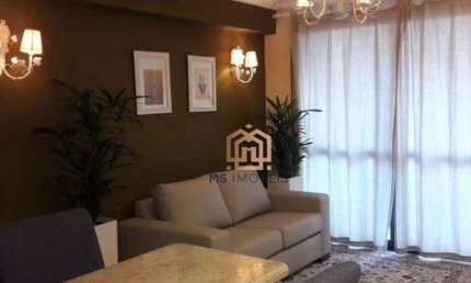 Lindo flat, mobiliado, limpeza diária, 1 Vaga, Locação sem burocracia na melhor localização de Moema.