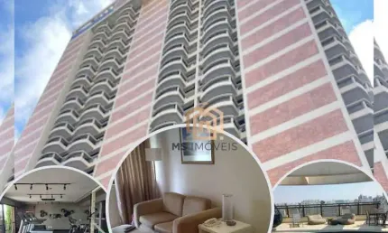 Belo apto 36m², 1 dormi, sala, cozinha, varanda c/ área verde, 1 vaga, estando em uma excelente localização do itaim bibi !!