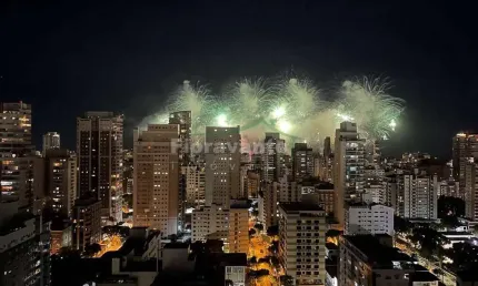 Apartamento com 3 suítes, Boqueirão, Santos. Novo, com lazer.