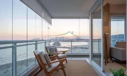 Apartamento com a melhor vista da cidade, Pompéia, Santos.