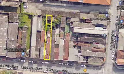 Terreno à venda na Rua Marechal Pêgo Júnior, Vila Nova, Santos