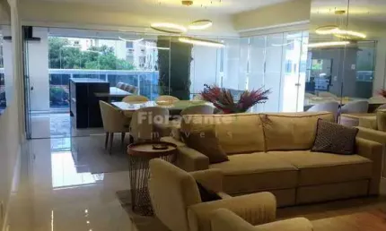 Apartamento Garden 4 suítes, Vila Rica, Santos. Lazer completo.