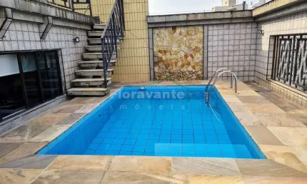 Cobertura com 4 quartos à venda na Rua Doutor Luís de Faria, Gonzaga, Santos