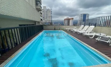 Apartamento alto padrão com 3 suítes em Santos, Vila Rica.