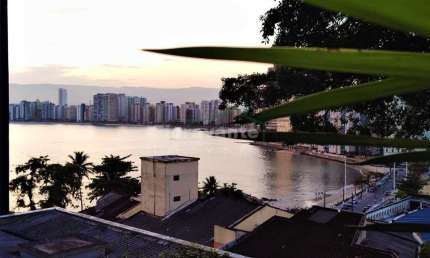 Casa com 6 quartos, Ilha Porchat, São Vicente. Vista para o mar