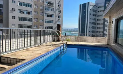 Cobertura com 2 dorms, Ponta da Praia, Santos - R$ 1.3 mi, Cod: 7314