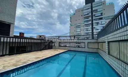 Apartamento com 3 dorms, Ponta da Praia, Santos - R$ 900 mil, Cod: 7624