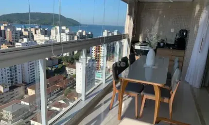 Apartamento com 3 quartos à venda na Rua Colômbia, Boqueirão, Santos