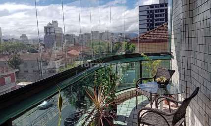 Apartamento com 3 dorms, Embaré, Santos - R$ 1.06 mi, Cod: 8068