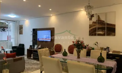 Apartamento com 2 dorms, próximo a praia - boqueirão, santos