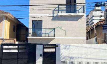 Casa de Condomínio com 2 dorms, Macuco, Santos. 10 casas novas
