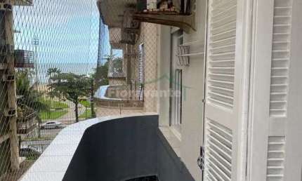 APARTAMENTO NO BOQUEIRÃO - RECÉM REFORMADO EM PRÉDIO FRENTE MAR