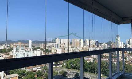 Apartamento com 3 quartos, Aparecida, Santos - R$ 1.78 mi, Cod: 8214