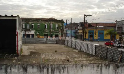 Terreno comercial à venda na Avenida Conselheiro Nébias, Paquetá, Santos
