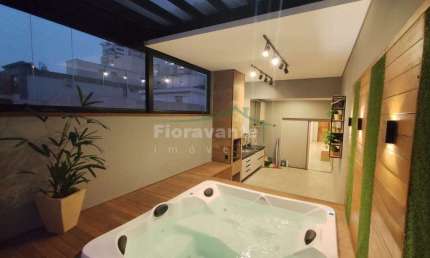 Cobertura com 3 quartos à venda na Avenida Doutor Bernardino de Campos, Pompéia, Santos