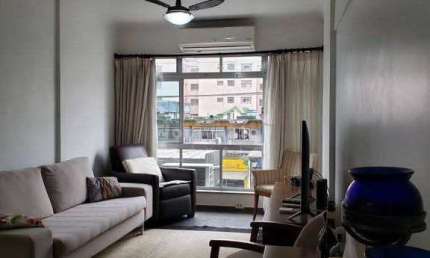 Apartamento com 2 quartos para alugar na Rua Antônio Guenaga, Ponta da Praia, Santos