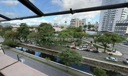 Sala comercial à venda na Avenida Senador Pinheiro Machado, Marapé, Santos