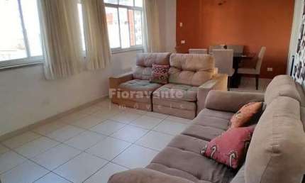 Apartamento com 3 quartos (1 suíte) em Santos no Gonzaga
