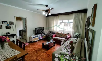 Apartamento com 3 quartos, josé menino, santos. perto da praia