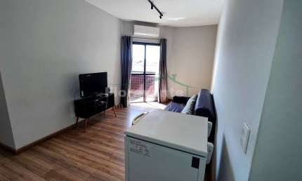 Apartamento com 1 quarto, Vila Mathias, Santos. Mobiliado