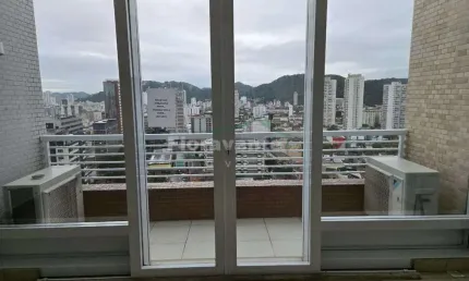 Conjunto comercial andar alto, vila mathias, santos