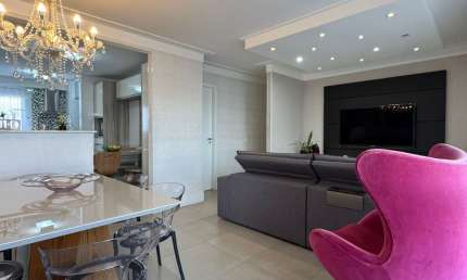 Apartamento Centro Santo Andre 128m² com todos Moveis e Eletrodomesticos