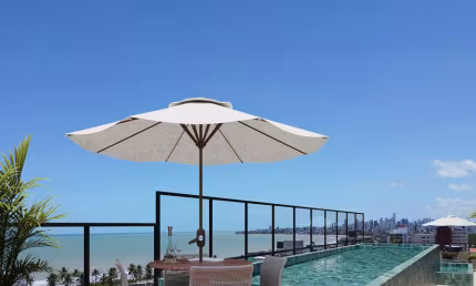 Pensando em investir ou morar a apenas 200 metros da praia em Intermares
