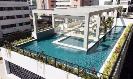Flat para aluguel, 1 quarto, 1 vaga, Madalena - Recife/PE