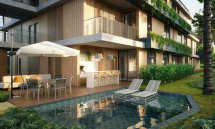 Apartamento terreo com piscina privativa 4 Quartos, 3 Suites, 2 vagas -Praia dos Carneiros Tamandaré/PE