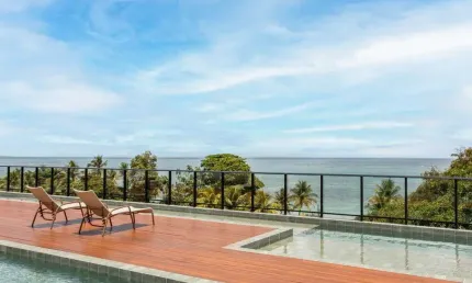 Studio à venda, 1 quarto, 1 vaga, mar de campas - tamandaré/pe