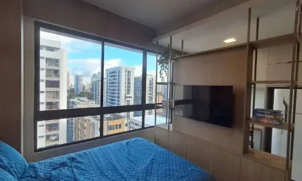 Apartamento para aluguel, 1 quarto, 1 vaga, boa vista - recife/pe
