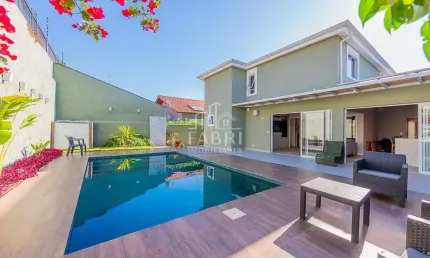 Casa em condomínio fechado com 4 quartos à venda na Rua Nicolau Boscardin, 150, São Braz, Curitiba por R$ 2.870.000